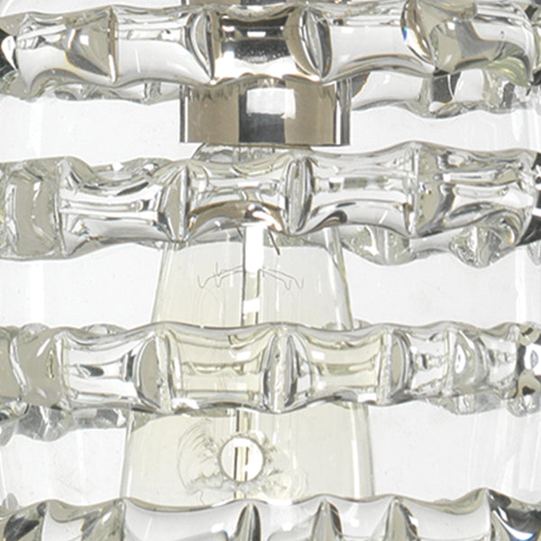 Ribbon 1-Light Glass Pendant