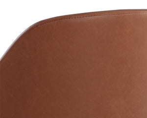 HENSLEY DINING ARMCHAIR - HAZELNUT