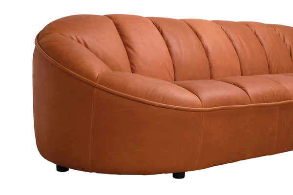 Amadeus Sofa, Roman Red Leather