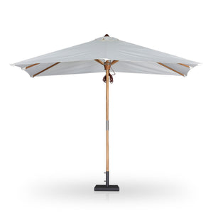 Baska Outdoor Rectangular Umbrella - Arashi Salt