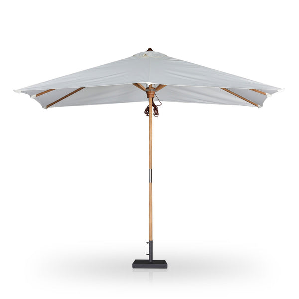 Baska Outdoor Rectangular Umbrella - Arashi Salt