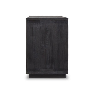 Warby Media Console In Worn Black Veneer
