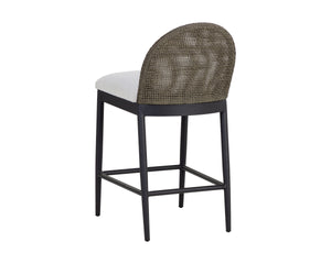 CALANDRI COUNTER STOOL - BLACK - LOUIS CREAM