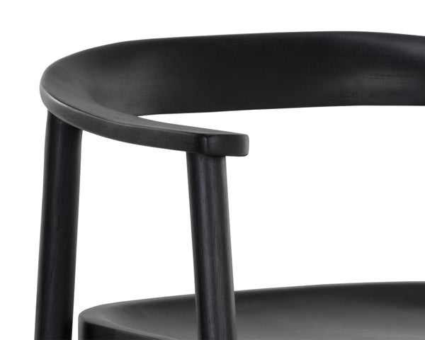JEREMY COUNTER STOOL - BLACK
