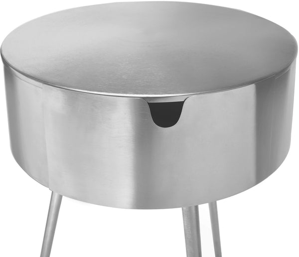 Bennie Night Stand In Silver