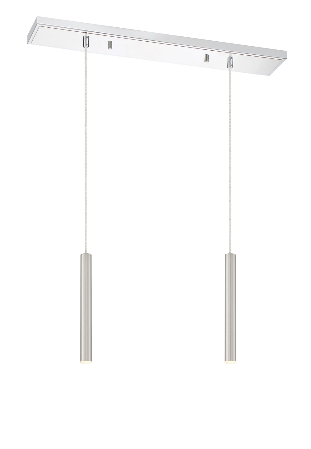 Forest 2 Light Island/Billiard in Chrome Finish