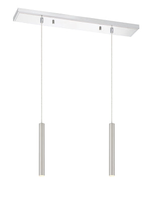 Forest 2 Light Island/Billiard in Chrome Finish