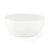 Basil Outdoor Coffee Table In Matte White
