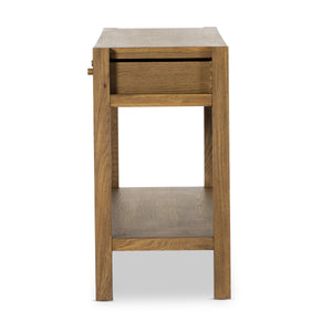 Meadow Console Table In Tawny Oak