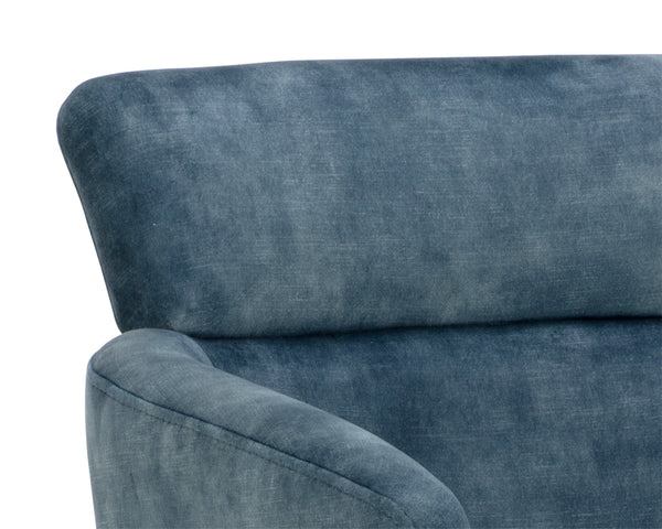 SHARQUI DINING ARMCHAIR - NONO PETROL