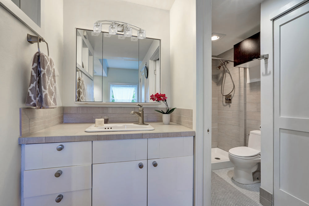 Zaid 4 Light Vanity in Brushed Nickel Finish
