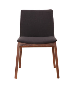 Moe's Deco Dining Chair Set of 2 in Black