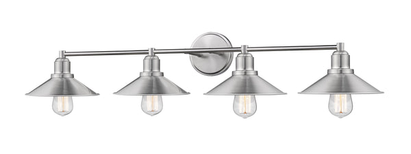 Casa 4 Light Vanity in Brushed Nickel Finish
