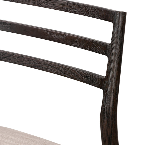 Glenmore Stool In Light Carbon In Counter