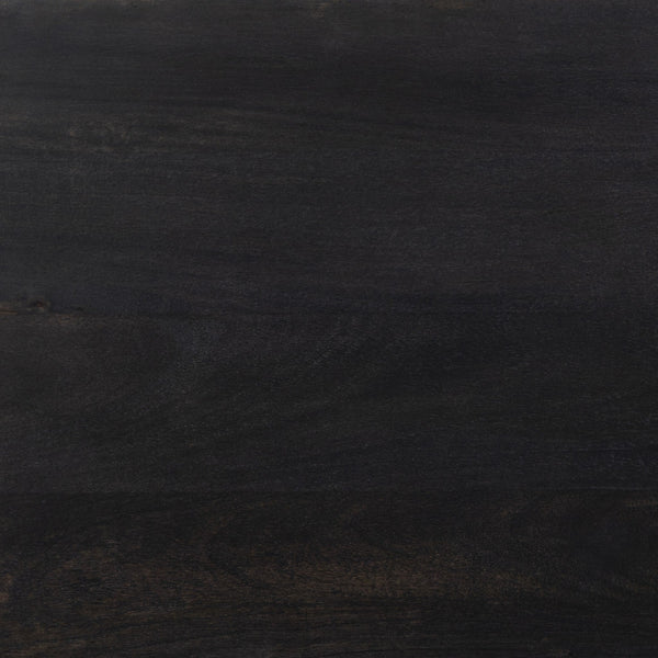 Caprice Narrow Cabinet - Black Natural Cane