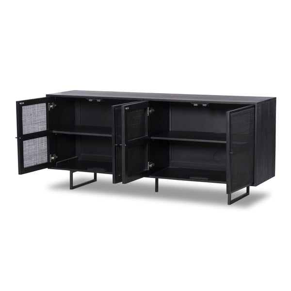 Carmel Sideboard - Black Wash
