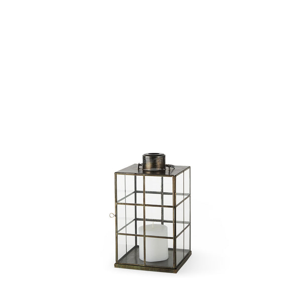 Grimwig (Small) 8L x 8W x 15H LANTERN W/SHEET BASE WITHOUT BEVEL