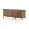 Toulouse Sideboard In Toasted Oak Veneer