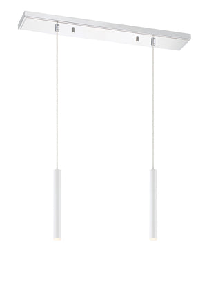 Forest 2 Light Island/Billiard in Chrome Finish