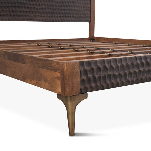 Two Tone King Bed