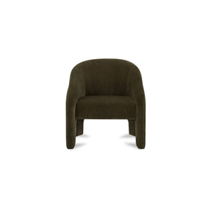 Tuva Accent Chair in Cedar Green Velvet