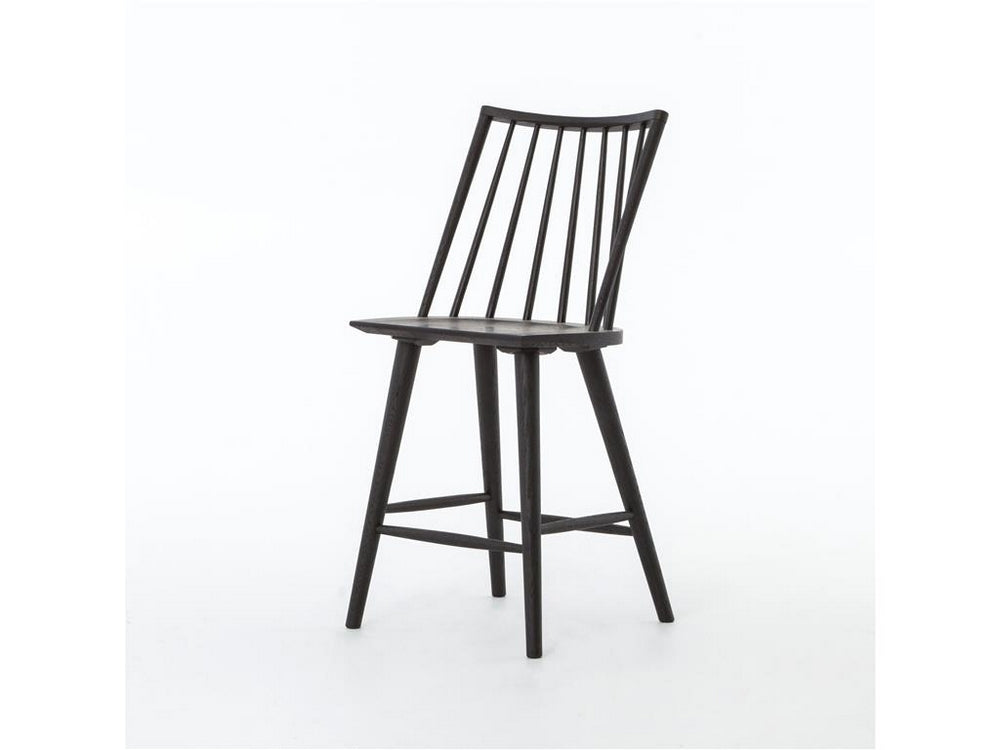 Lewis Windsor Counter Stool-Black Oak