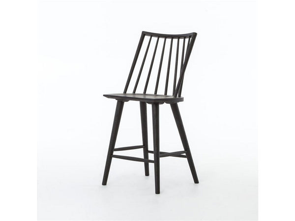 Lewis Windsor Counter Stool-Black Oak