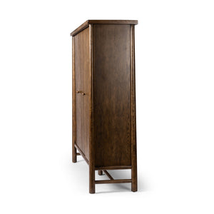 Renaud 3-Door Cabinet - Dark Toasted Oak Veneer