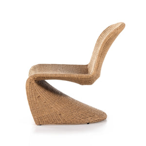 Portia Outdoor Occasional Chair In Vntg Nat