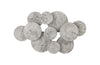 Clouds Wall Art, Grey Stone