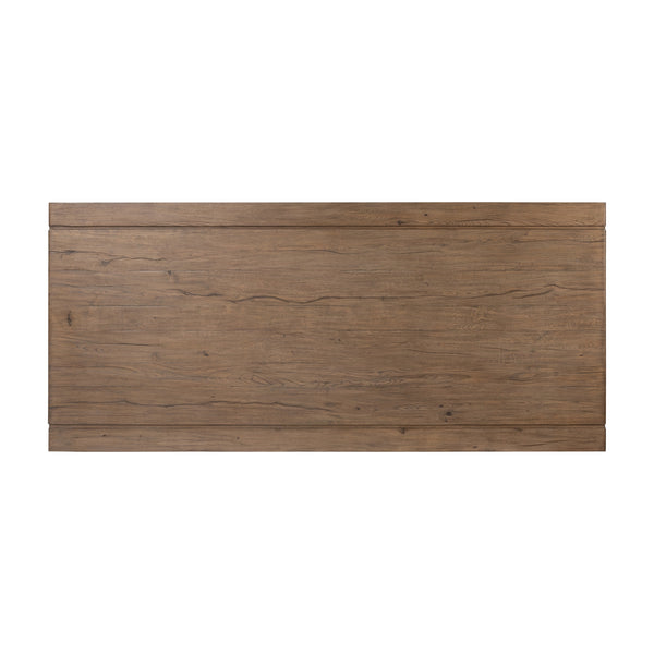 Henry Dining Table In Rustic Grey