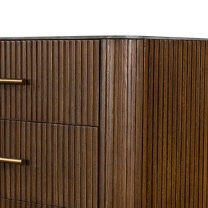 Fletcher 5 Drawer Dresser In Bluestone
