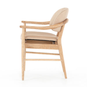 Josie Dining Chair In Vintage White Wash