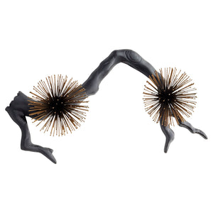 Ichiyo Wall Decor | Black | Gold Accents - Small