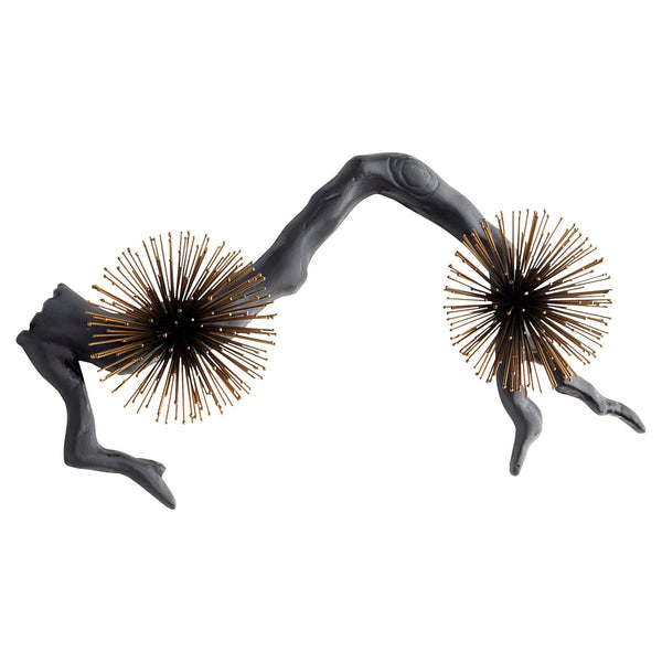 Ichiyo Wall Decor | Black | Gold Accents - Small