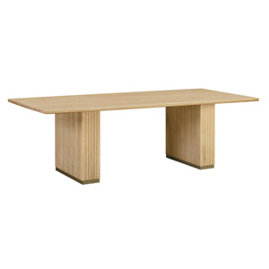Chelsea Natural Oak Wood - Rectangular Dining Table
