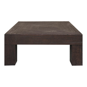 Evander Rustic Brown Reclaimed Oak Coffee Table