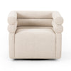 Evie Swivel Chair In Hampton Cream