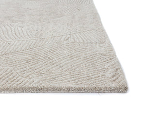 CALATHEA HAND-TUFTED RUG - OATMEAL - 10' X 14'