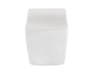 LEDGER STOOL - WHITE