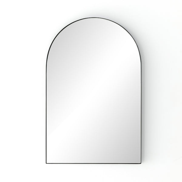 Georgina Small Mirror In Iron Matte Black