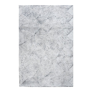 Maze HandTufted 9' X 12' Area Rug In Blue
