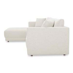 Moe's Bryn Sectional Left Oyster Beige