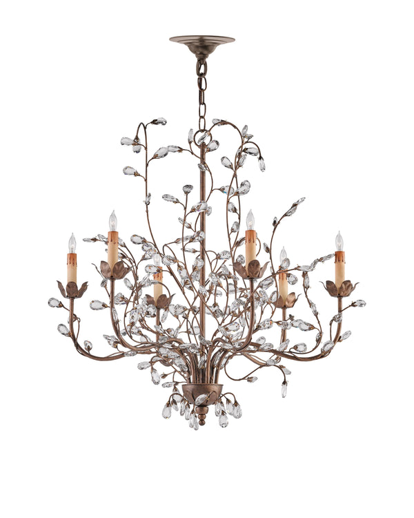 Crystal Bud Cupertino Medium Chandelier In Cupertino
