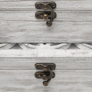 Floribundus (Set of 2) Off-White Decorative Boxes