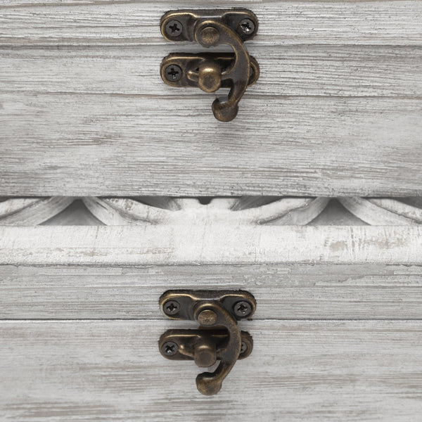 Floribundus (Set of 2) Off-White Decorative Boxes