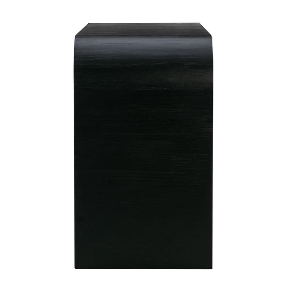 Hump 6 Drawer Black Dresser