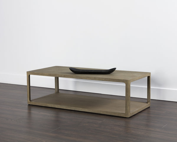 DONCASTER COFFEE TABLE - SMOKE GREY