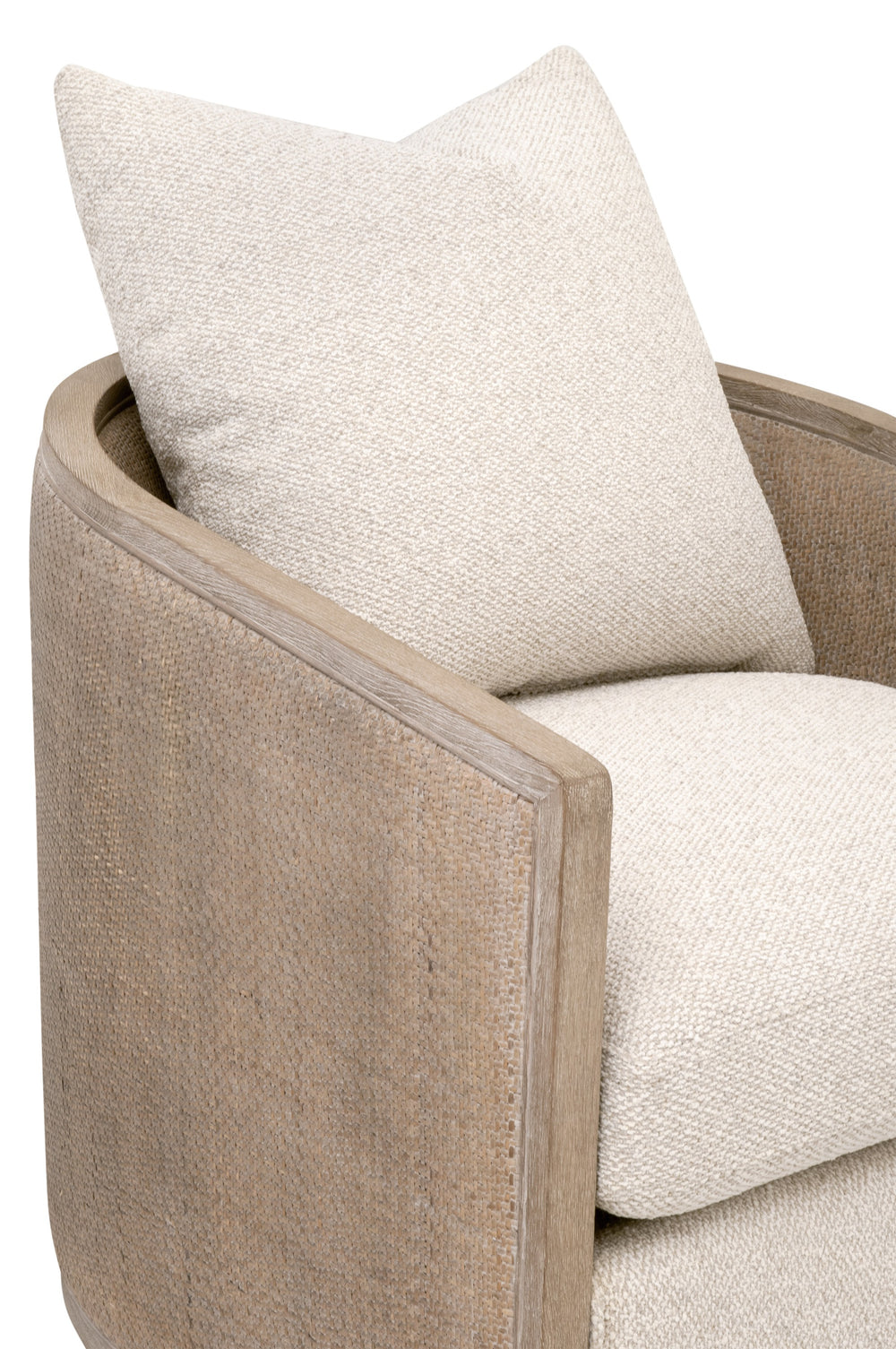 McGuire Swivel Club Chair