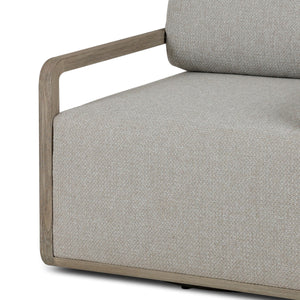 Stroud Outdoor Swivel Chair - Hayes Fog